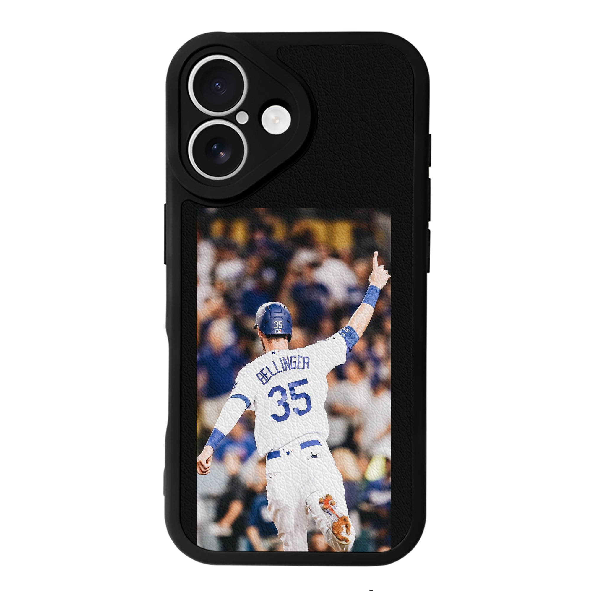  IPhone 16 Silicone Leather Case – UV Print, Lambskin Texture – Perfect Fit, Wireless Charging Compatible, Scratch Resistant, Precise Cutouts – Stylish Protection For IPhone 16